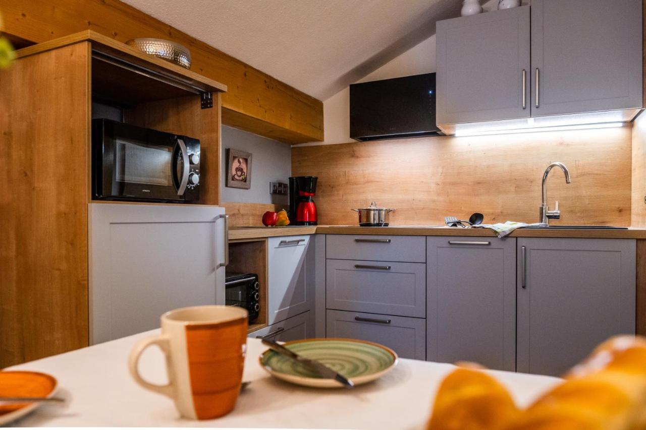 Ferienwohnung Bergfrieden 크룬 외부 사진