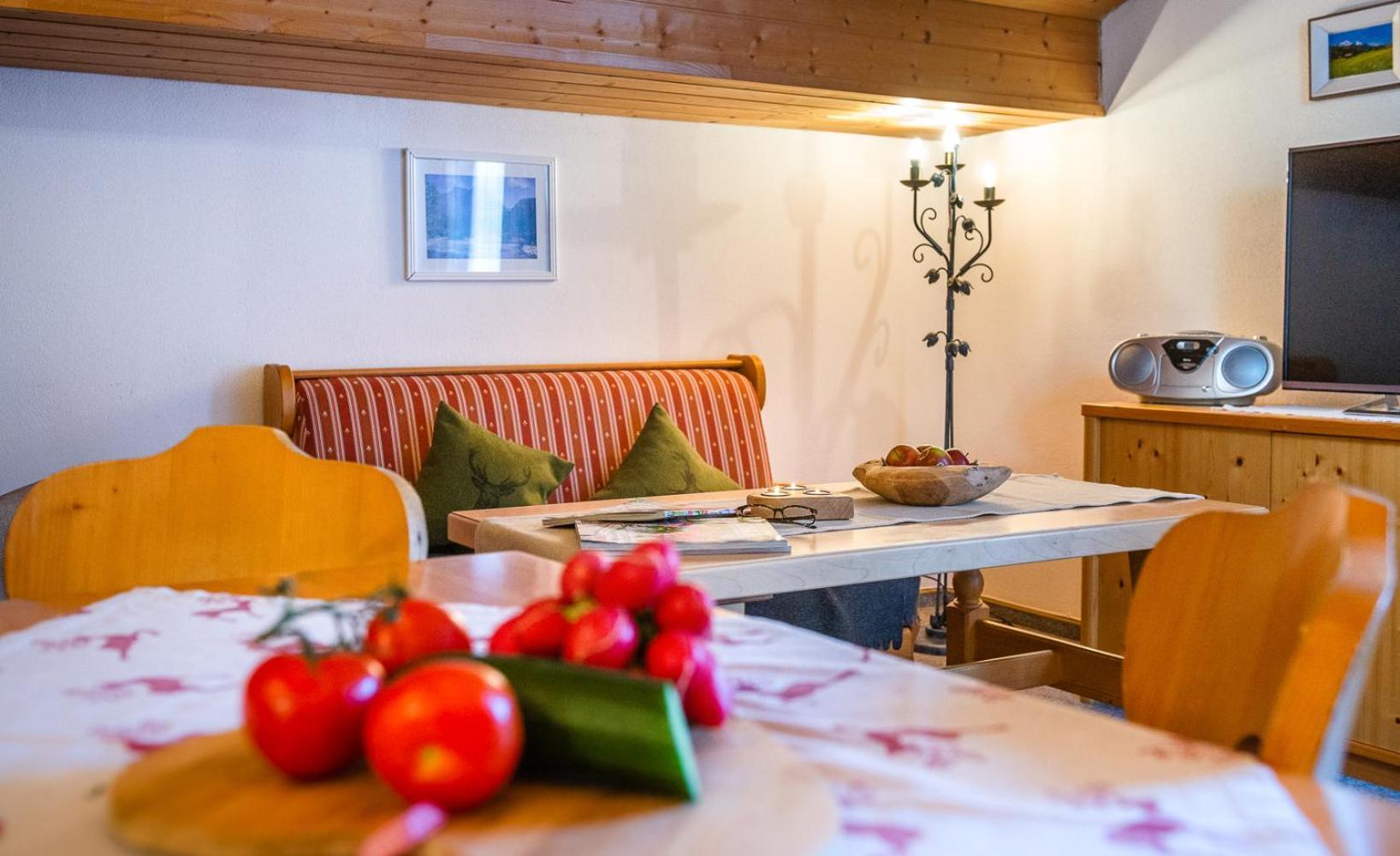 Ferienwohnung Bergfrieden 크룬 객실 사진